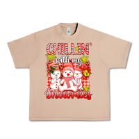Burro chillin  with my red snowmies Urban Heavy Tee - AdoDesignShop