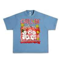 Pebble Blue chillin  with my red snowmies Urban Heavy Tee - AdoDesignShop