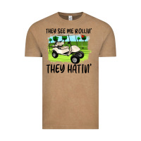 Vintage Coffee they see me rollin' they hattin' Vintage Tee - Artiststas