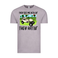 Vintage Zinc they see me rollin' they hattin' Vintage Tee - Artiststas