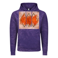 Cloud Purple orange glitter Vintage Hoodie - JahusDesignShop