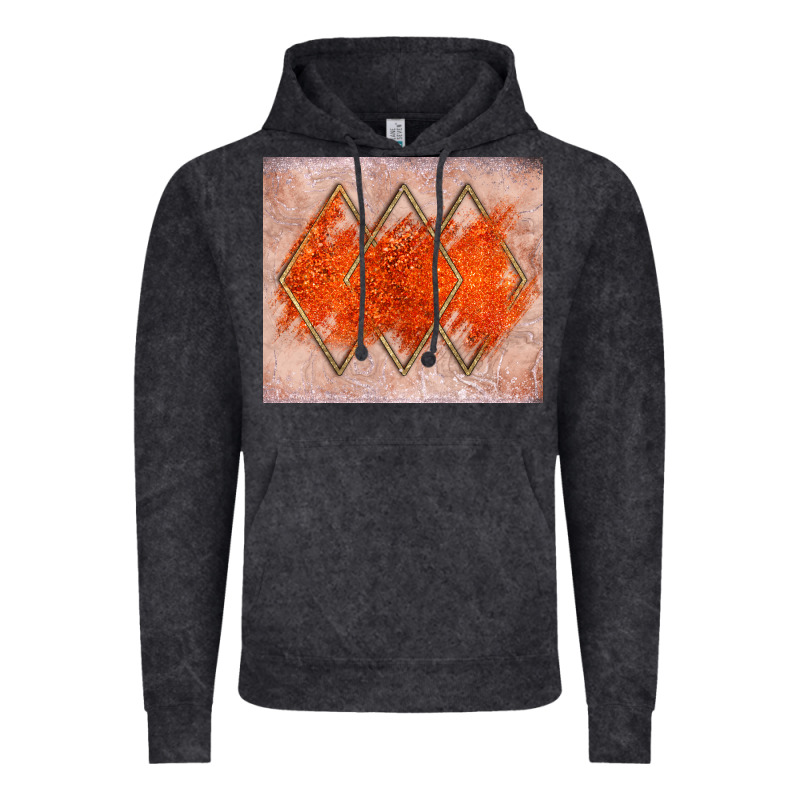 Orange Glitter Vintage Hoodie by JahusDesignShop | Teevron