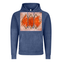 Vintage Denim orange glitter Vintage Hoodie - JahusDesignShop