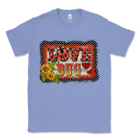 Colony Blue ladybug  love bug backround Classic Tee - BarkalooDesign