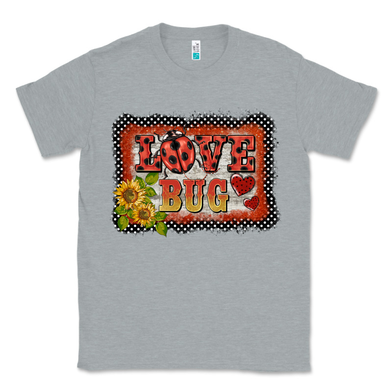 Ladybug  Love Bug Backround Classic Tee by BarkalooDesign | Teevron