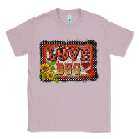 Lilac ladybug  love bug backround Classic Tee - BarkalooDesign