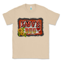 Mushroom ladybug  love bug backround Classic Tee - BarkalooDesign