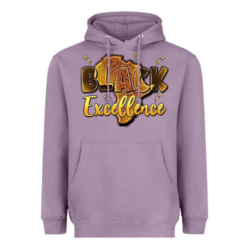 Black Excellence Heavyweight Hoodie by Artiststas | Teevron