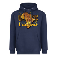 Navy black excellence Heavyweight Hoodie - Artiststas