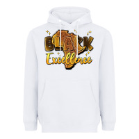White black excellence Heavyweight Hoodie - Artiststas