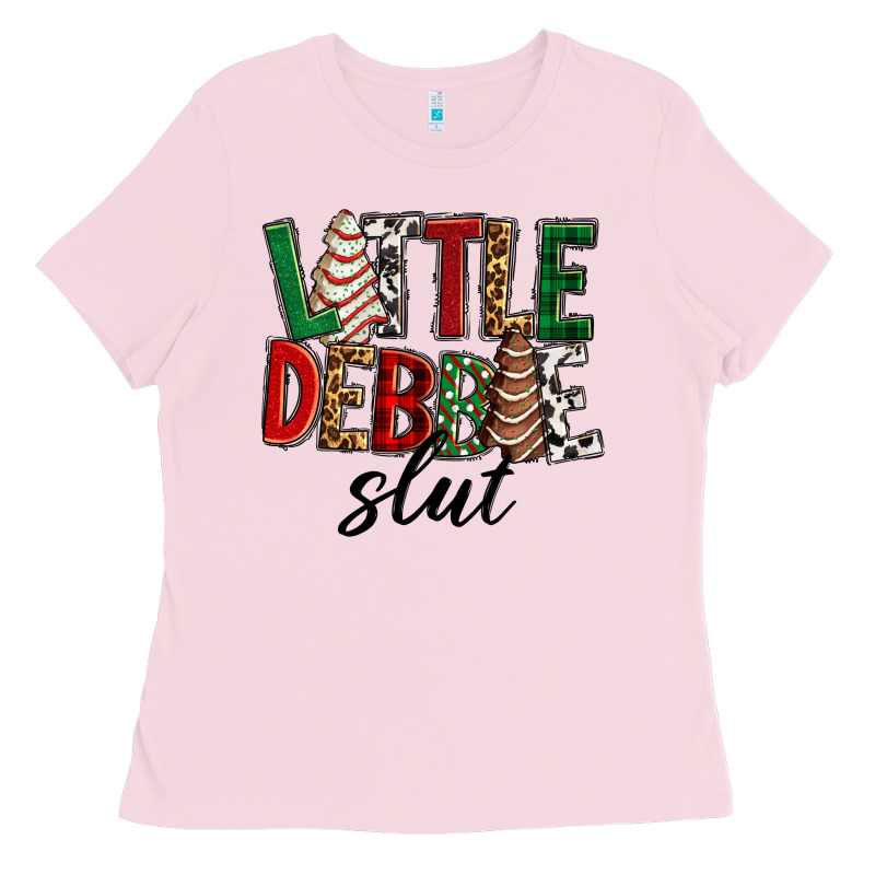 Little Debbie Slut Christmas Ladies Tee by RanaPortraitStore | Teevron
