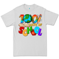 Dove Grey 100 days of school Premium Tee - texasbilliewilder