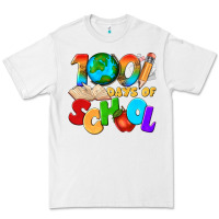 White 100 days of school Premium Tee - texasbilliewilder