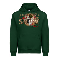 Forest Green im snow cute Urban Hoodie - CowGirlArtShop