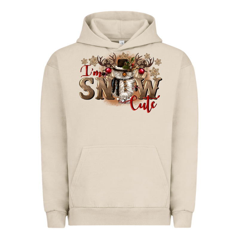 Im Snow Cute Urban Hoodie by CowGirlArtShop | Teevron