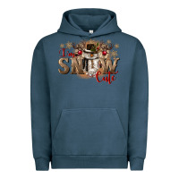 Pigment Midnight Navy im snow cute Urban Hoodie - CowGirlArtShop