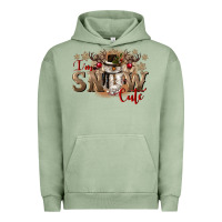 Pigment Oil Green im snow cute Urban Hoodie - CowGirlArtShop