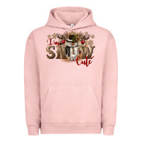Pigment Salmon im snow cute Urban Hoodie - CowGirlArtShop
