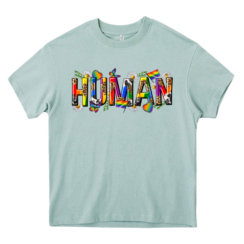 Pride Human Heavy Core Tee by texasbilliewilder | Teevron