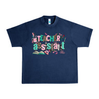 Navy teacher assistant Urban Heavy Tee - AdoDesignShop