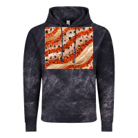 Cloud Black orange glitter Vintage Hoodie - JahusDesignShop