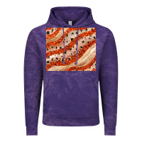 Cloud Purple orange glitter Vintage Hoodie - JahusDesignShop