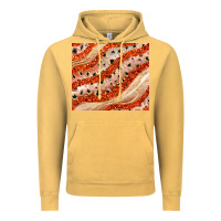 Vintage Mustard orange glitter Vintage Hoodie - JahusDesignShop