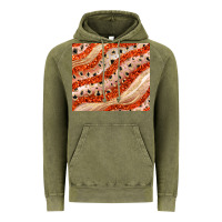 Vintage Olive orange glitter Vintage Hoodie - JahusDesignShop