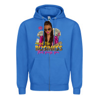 True Royal mind the business that pays you afro woman Zipper Hoodie - NancyCooperArtShop