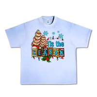 Grape Ice tis the season christmas tree cake ado Urban Heavy Tee - AdoDesignShop