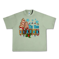 Oil Green tis the season christmas tree cake ado Urban Heavy Tee - AdoDesignShop