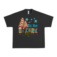 Pigment Black tis the season christmas tree cake ado Urban Heavy Tee - AdoDesignShop