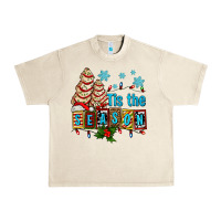 Sandshell tis the season christmas tree cake ado Urban Heavy Tee - AdoDesignShop