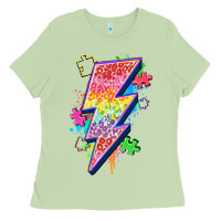 Matcha lightning bolt autism Ladies Tee - Zillion Design Studio