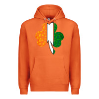 Carrot Shamrock Boobs St Patrick's Day design Premium Hoodie - Bettercallsaul