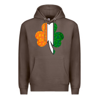 Coffee Shamrock Boobs St Patrick's Day design Premium Hoodie - Bettercallsaul