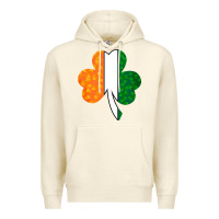 Sandshell Shamrock Boobs St Patrick's Day design Premium Hoodie - Bettercallsaul