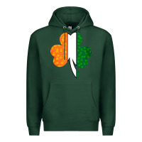 Sports Green Shamrock Boobs St Patrick's Day design Premium Hoodie - Bettercallsaul