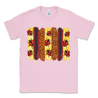 Bubblegum Pink ladybug  brushstrokes Classic Tee - BarkalooDesign