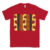 Red ladybug  brushstrokes Classic Tee - BarkalooDesign