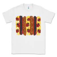 White ladybug  brushstrokes Classic Tee - BarkalooDesign