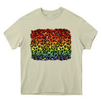 Mossy pride leopard background lgbt Heavy Core Tee - texasbilliewilder