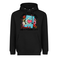 Black i don t watch porn i read it like a fucking lady Heavyweight Hoodie - Artiststas