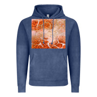 Vintage Denim orange glitter Vintage Hoodie - JahusDesignShop