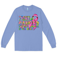 Colony Blue fight cancer in all colors Long Sleeve Tee - NancyCooperArtShop