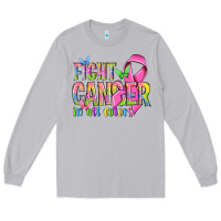 Moon Dust fight cancer in all colors Long Sleeve Tee - NancyCooperArtShop
