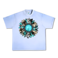 Grape Ice western sunflower gemstone Urban Heavy Tee - JahusDesignShop