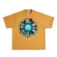Peanut Butter western sunflower gemstone Urban Heavy Tee - JahusDesignShop