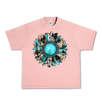 Salmon western sunflower gemstone Urban Heavy Tee - JahusDesignShop
