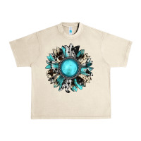 Sandshell western sunflower gemstone Urban Heavy Tee - JahusDesignShop